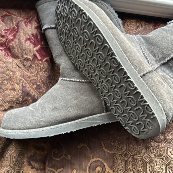 Emu Australia Alba Boot Waterproof Suede Sheepskin Wool High Low Winter Boot - Picture 6 of 7